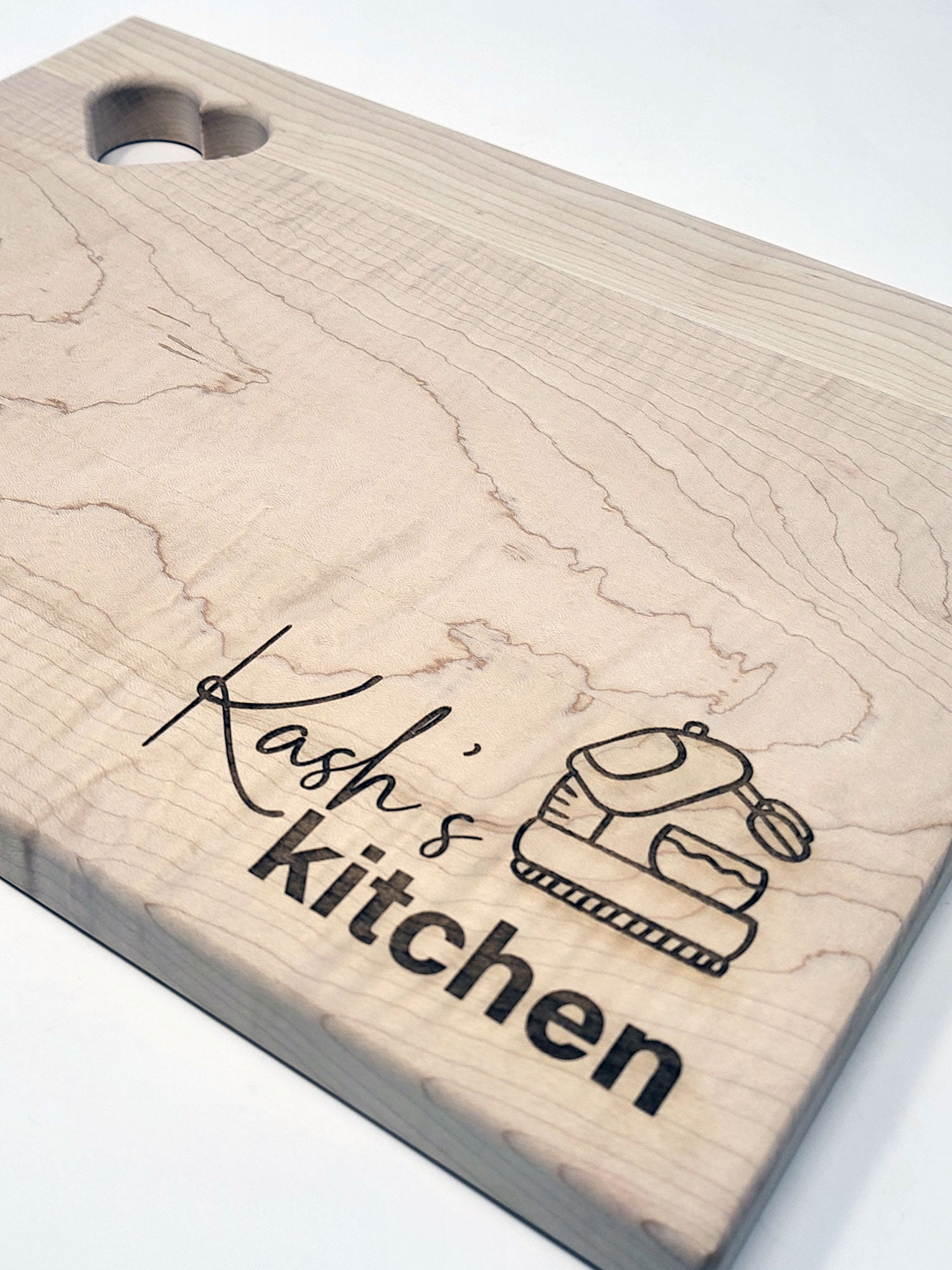 Heart Cutting Board
