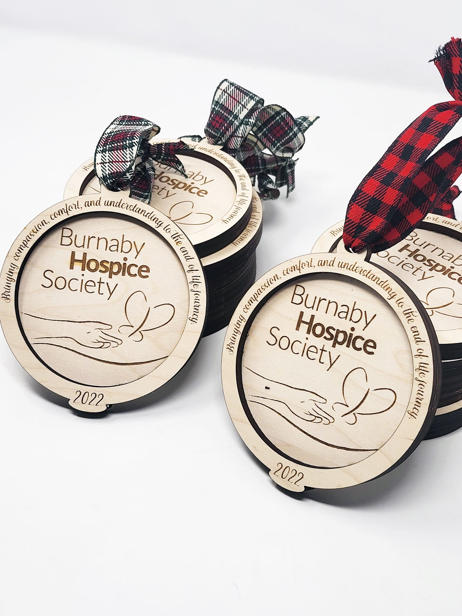 Photo Engraved Tree Ornament