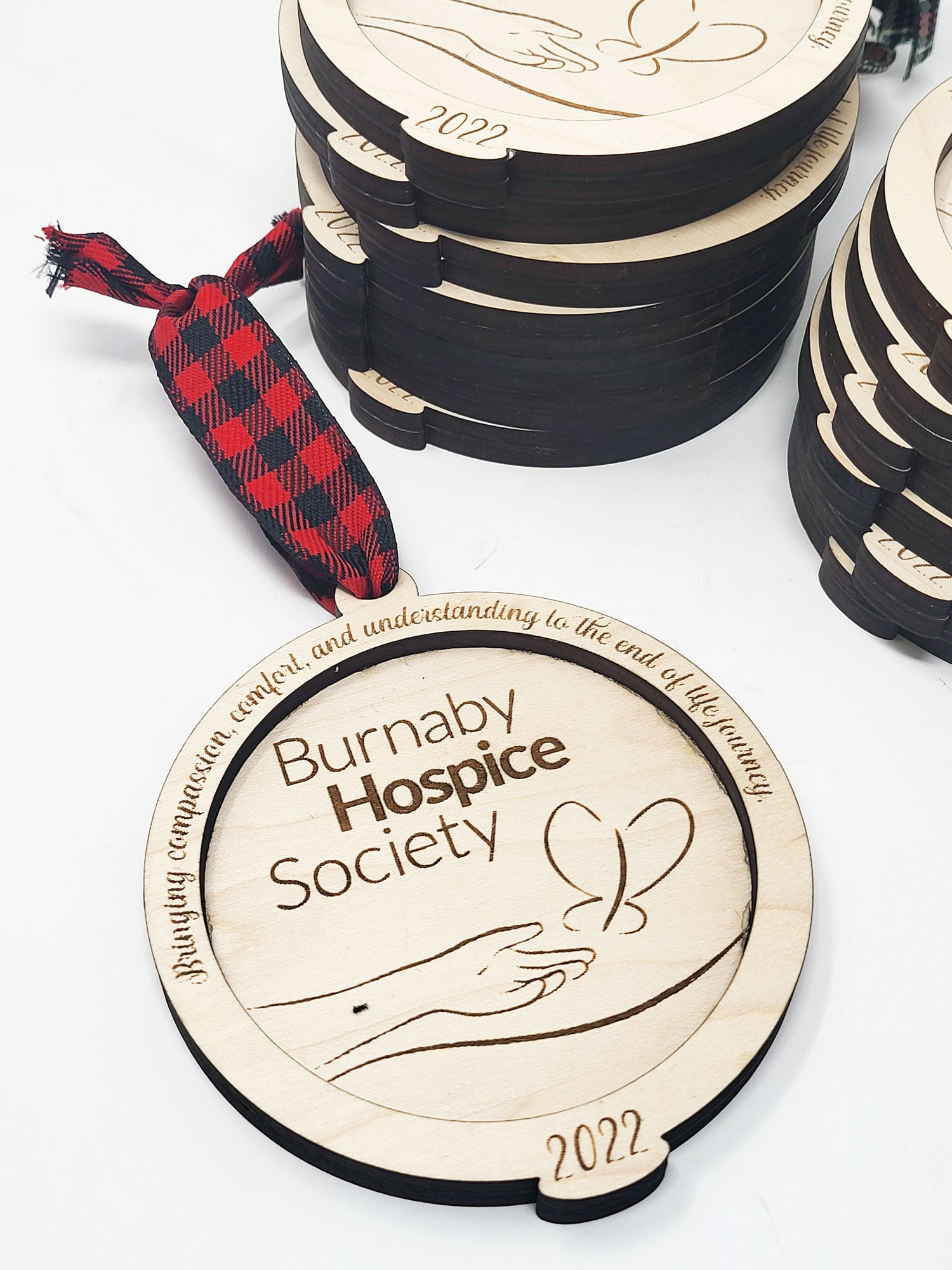 Photo Engraved Tree Ornament