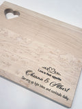 Heart Cutting Board
