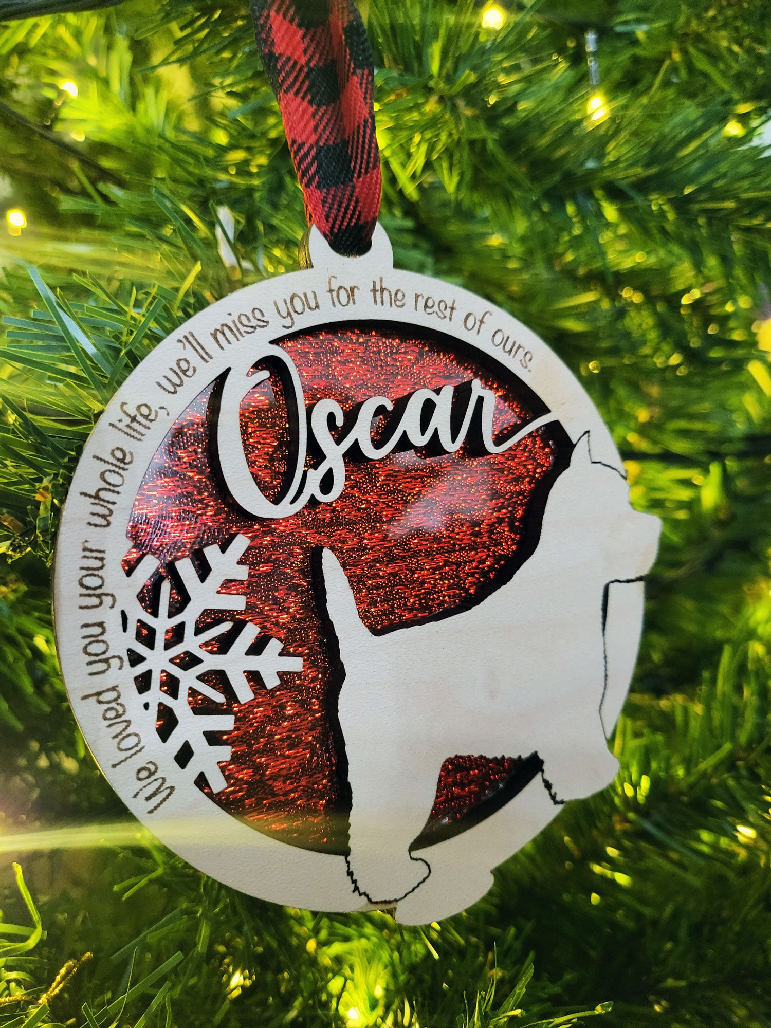 Dog Christmas Ornament