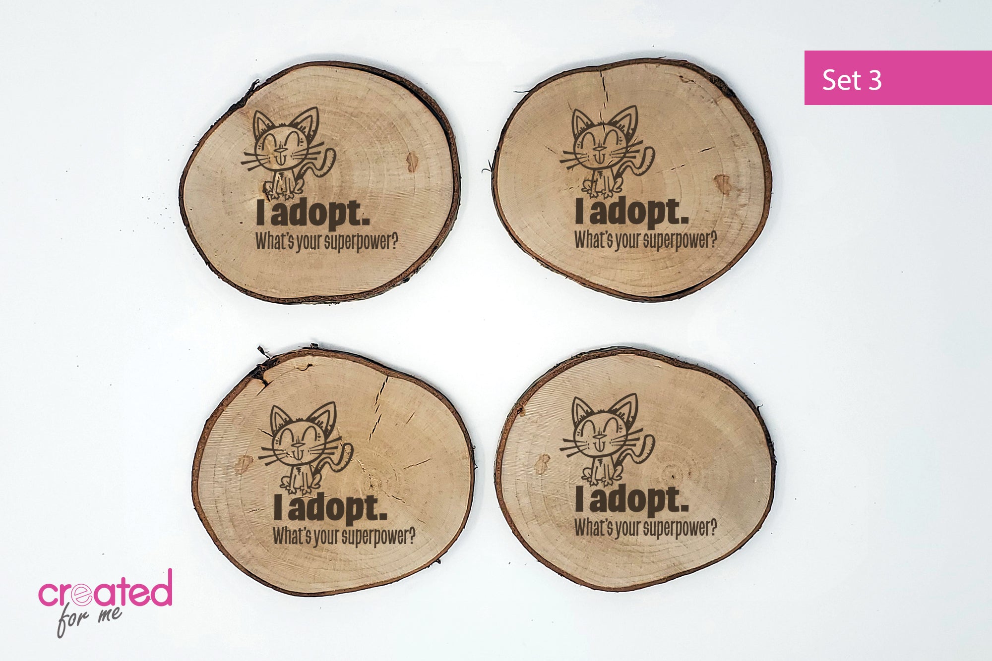 Cat-Themed Coasters