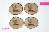 Cat-Themed Coasters