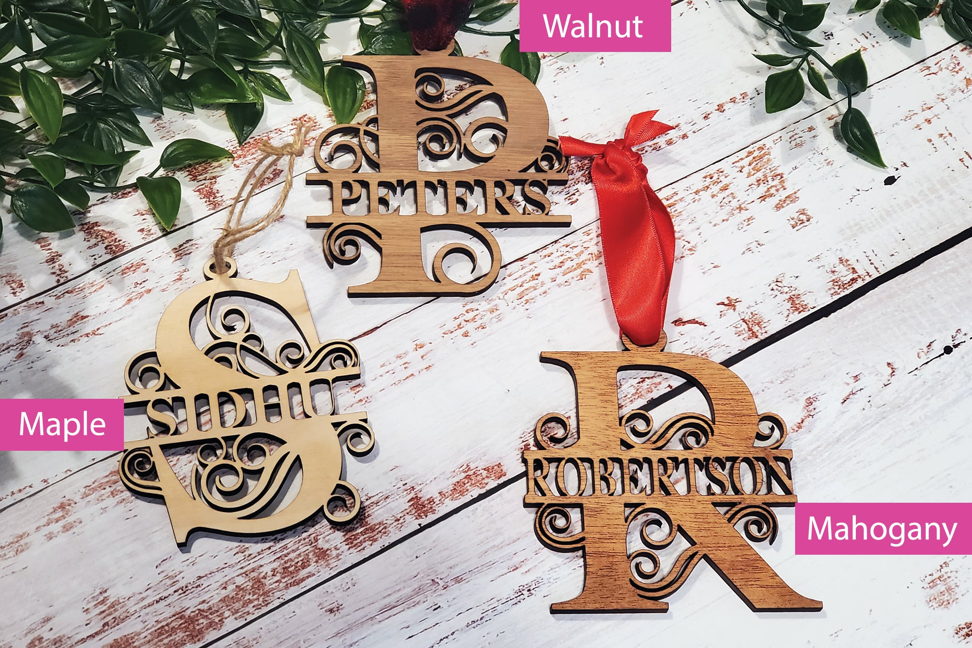 Monogram Ornament