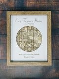 Custom Map Shadow Box