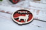 Cat Christmas Tree Ornament