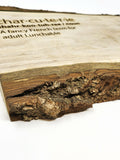 Live-Edge Charcuterie Slab