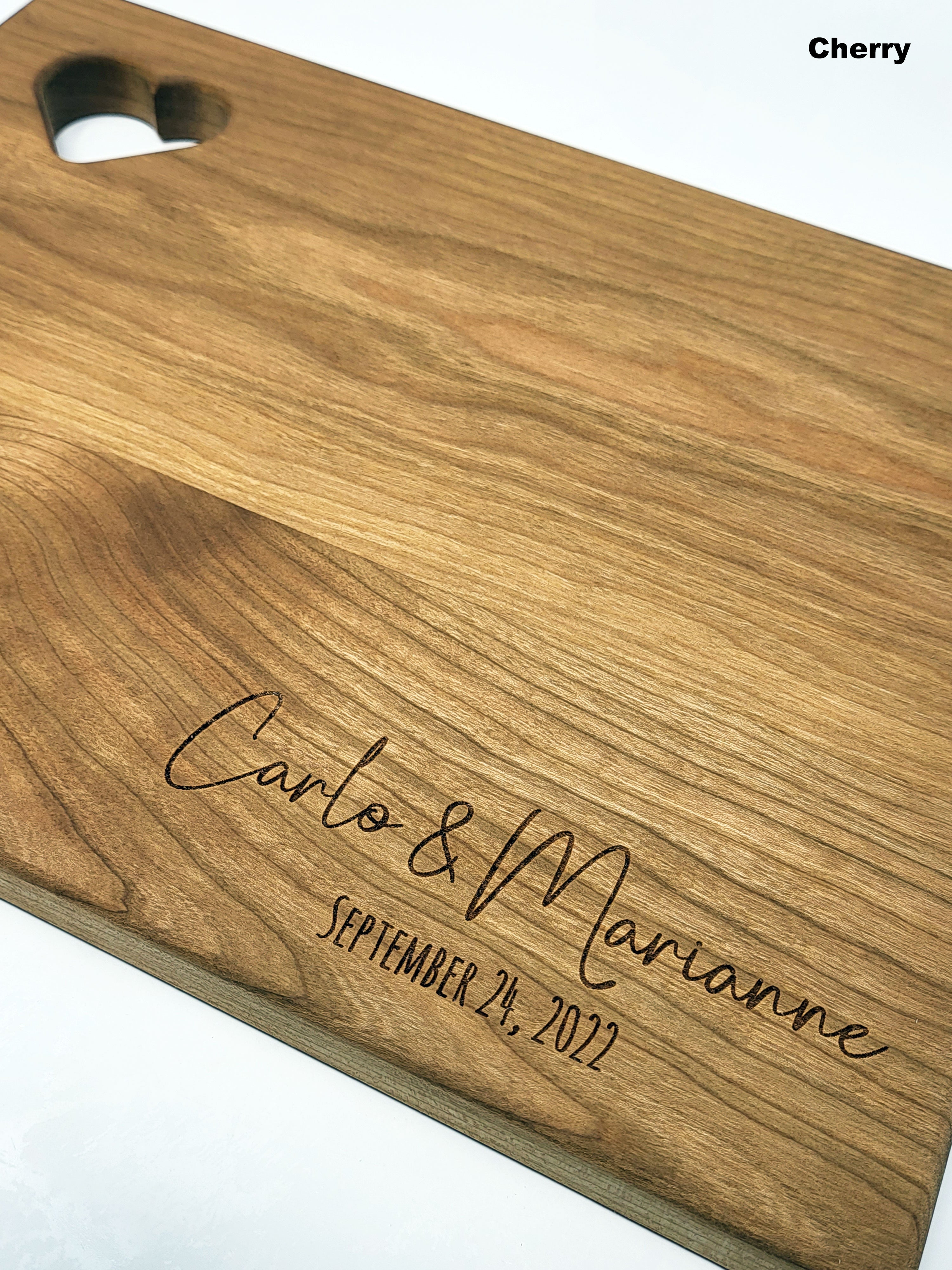 Heart Cutting Board
