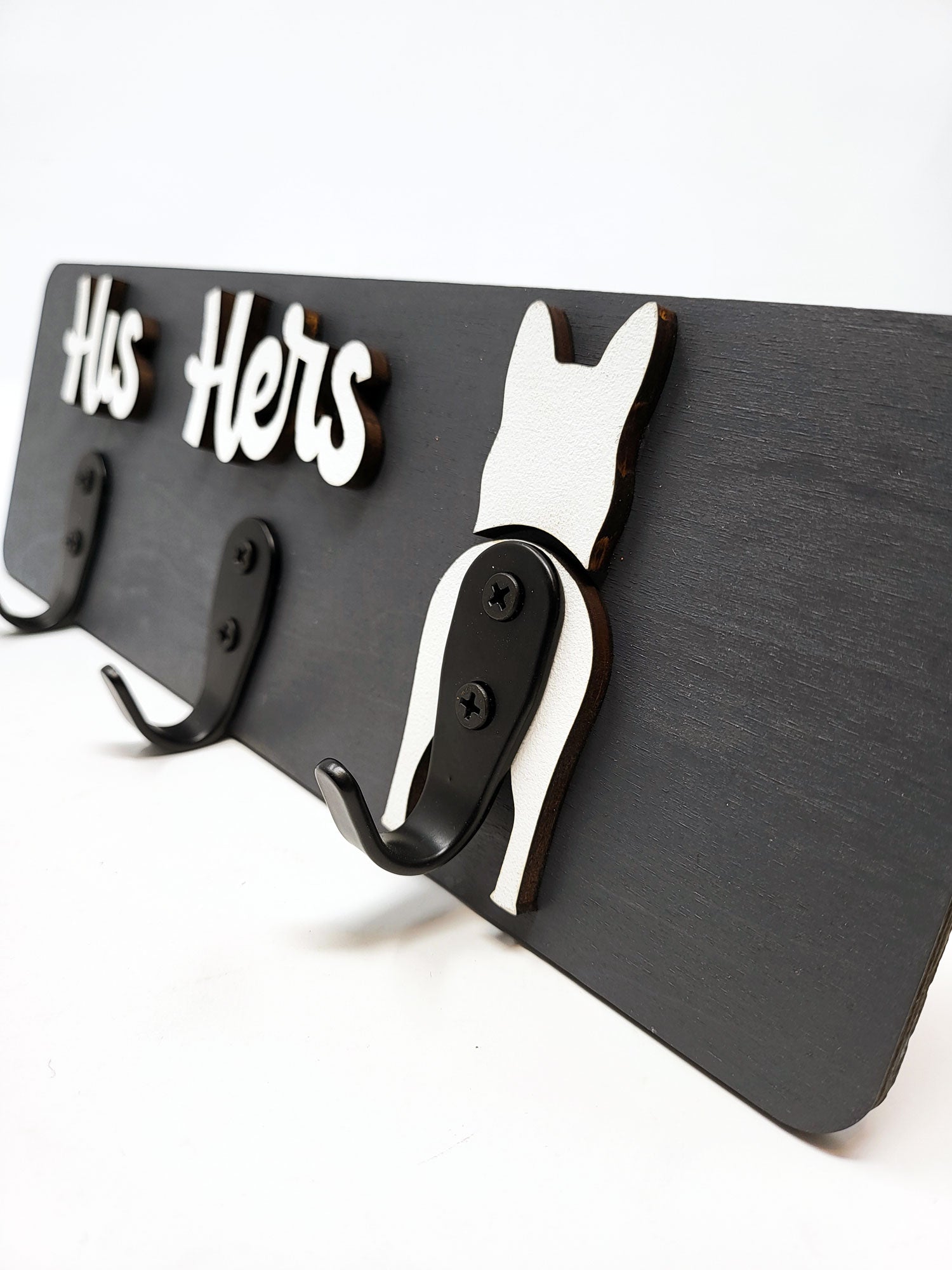 Him, Her & Dog - Coat & Leash Holder