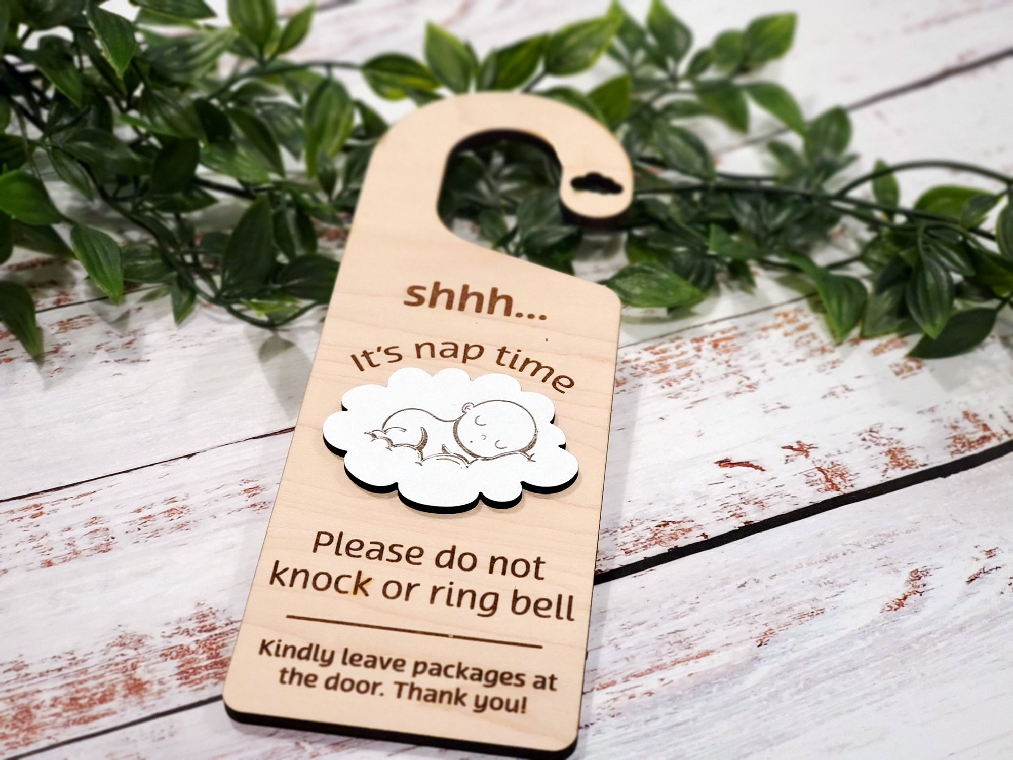 Baby Sleeping Door Hanger