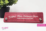 Desk Nameplate