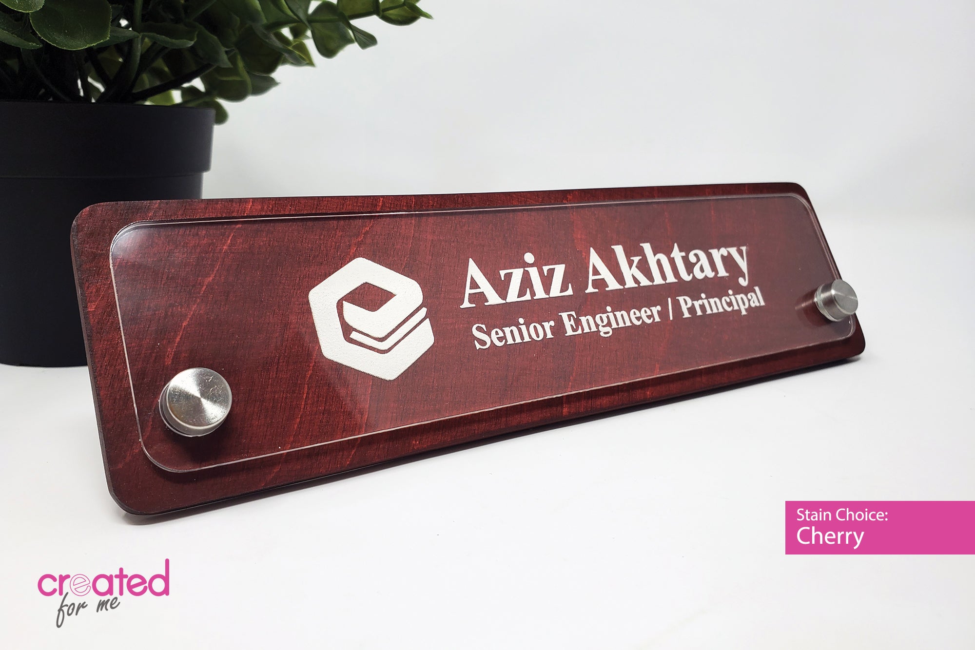 Desk Nameplate