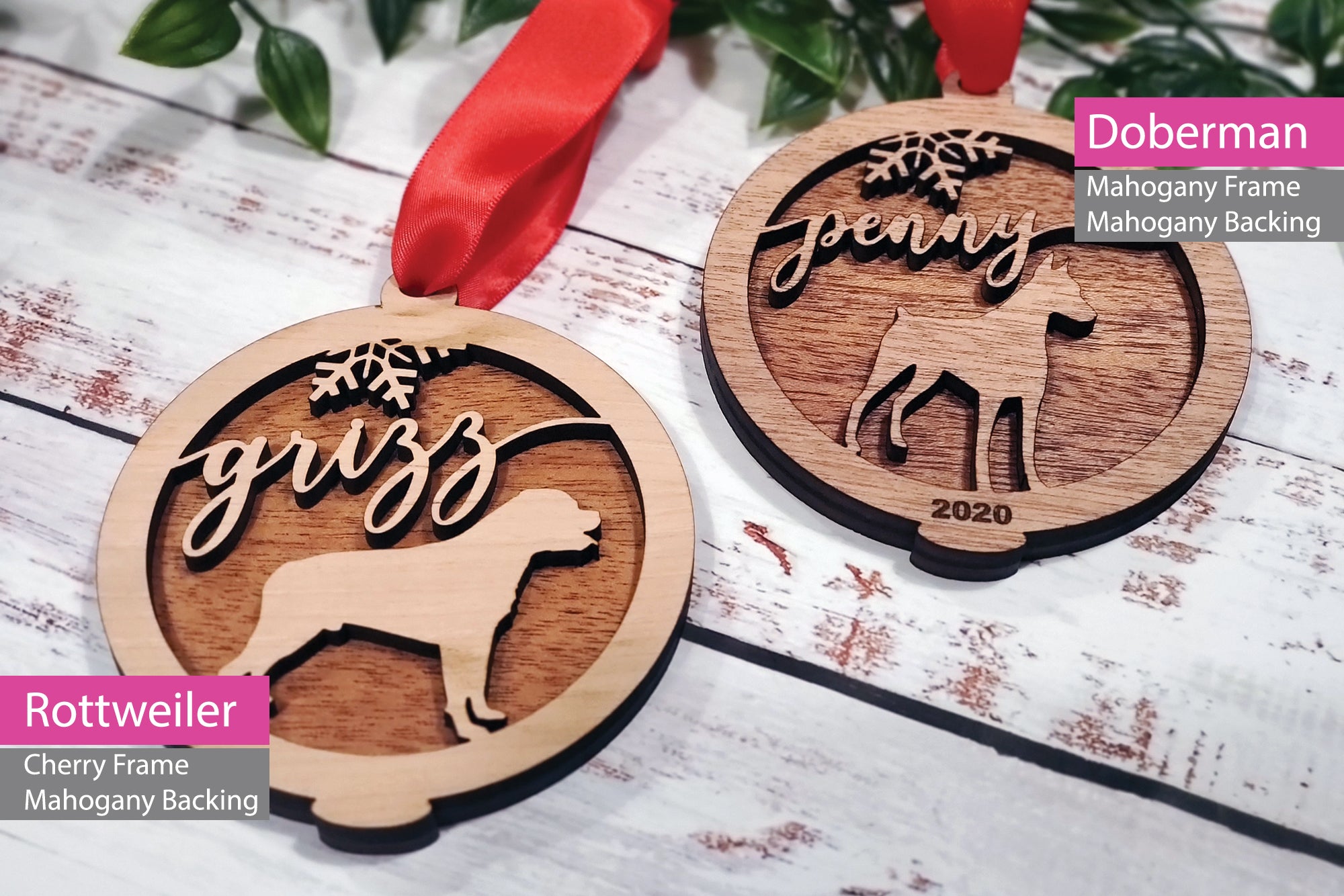 Dog Christmas Ornament