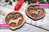 Dog Christmas Ornament