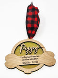 Dog Bone Tree Ornament