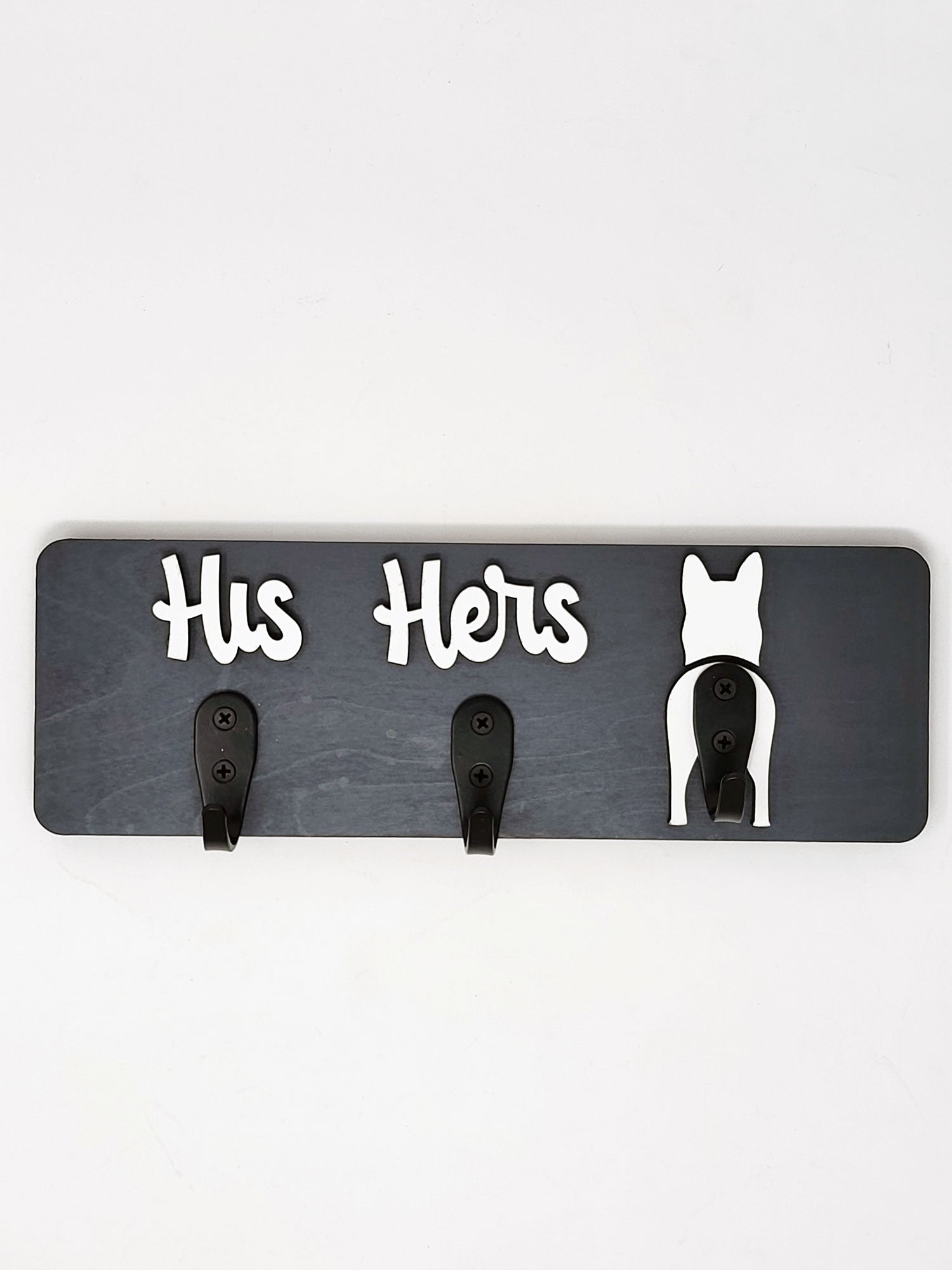 Him, Her & Dog - Coat & Leash Holder