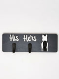 Him, Her & Dog - Coat & Leash Holder