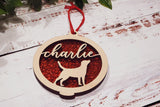 Dog Christmas Ornament