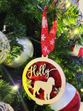 Dog Christmas Ornament