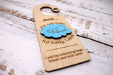 Baby Sleeping Door Hanger