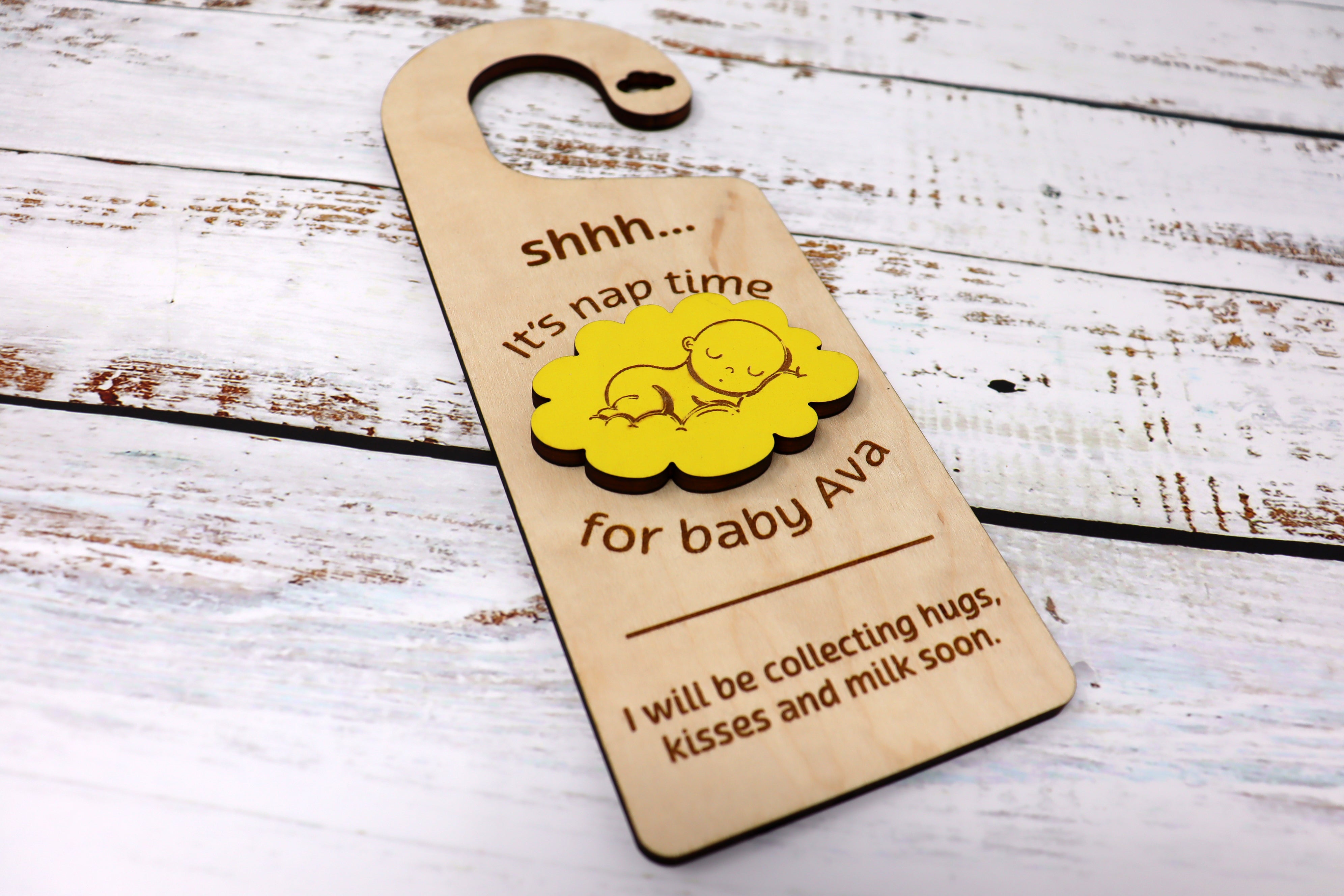 Baby Sleeping Door Hanger