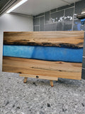 Epoxy Live-Edge River Board