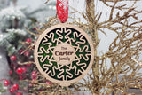 Family Snowflake Ornament