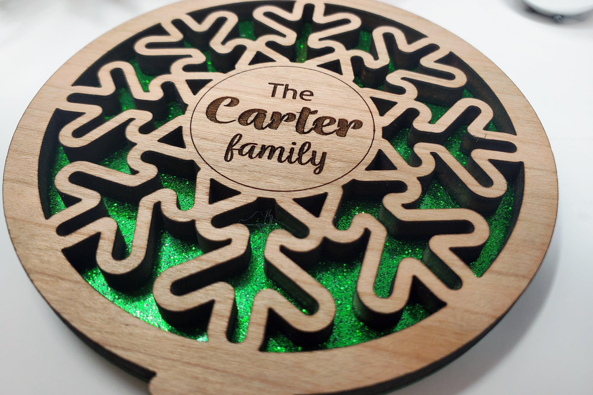 Family Snowflake Ornament