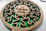 Family Snowflake Ornament