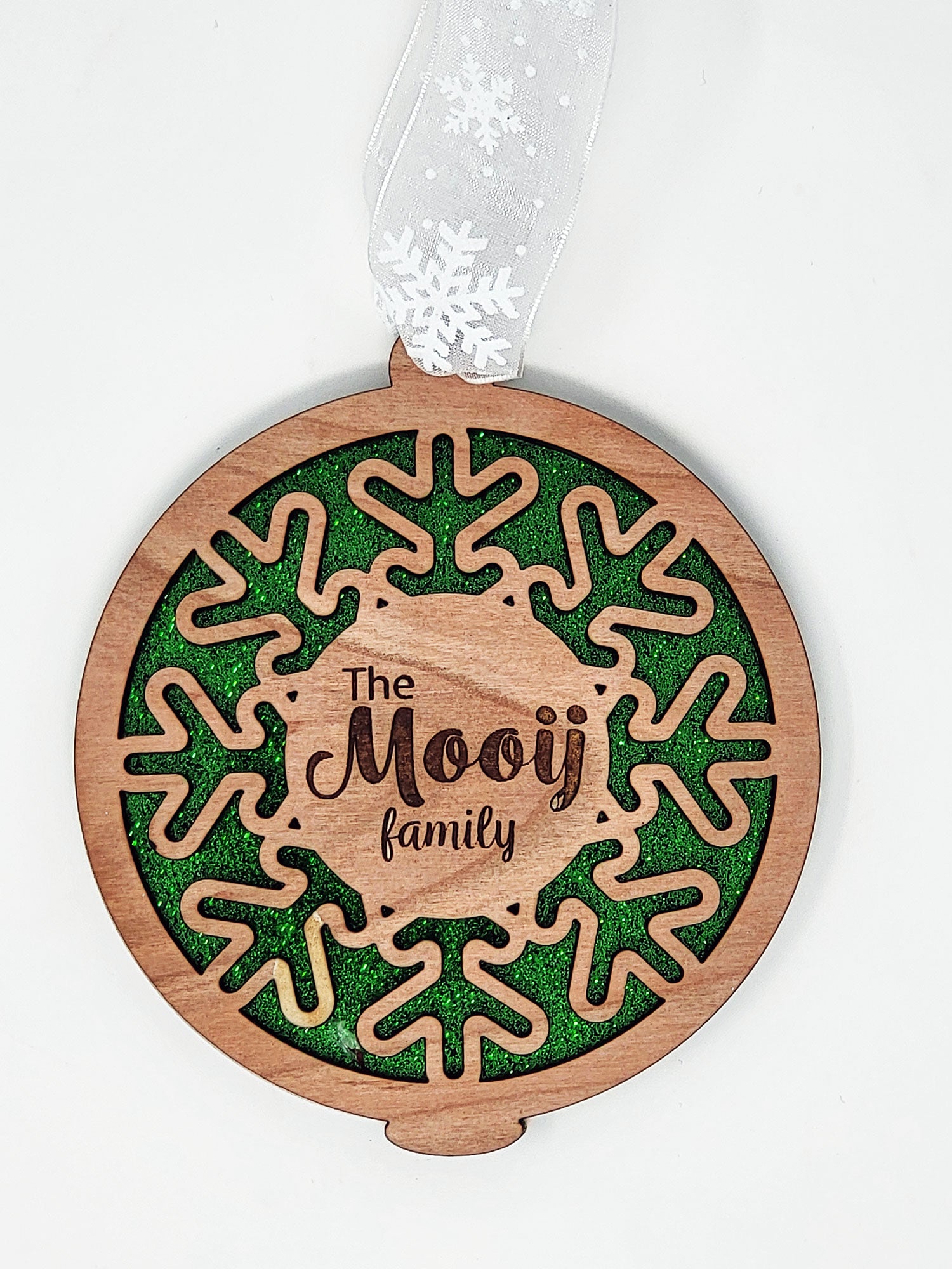Family Snowflake Ornament