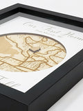 Custom Map Shadow Box