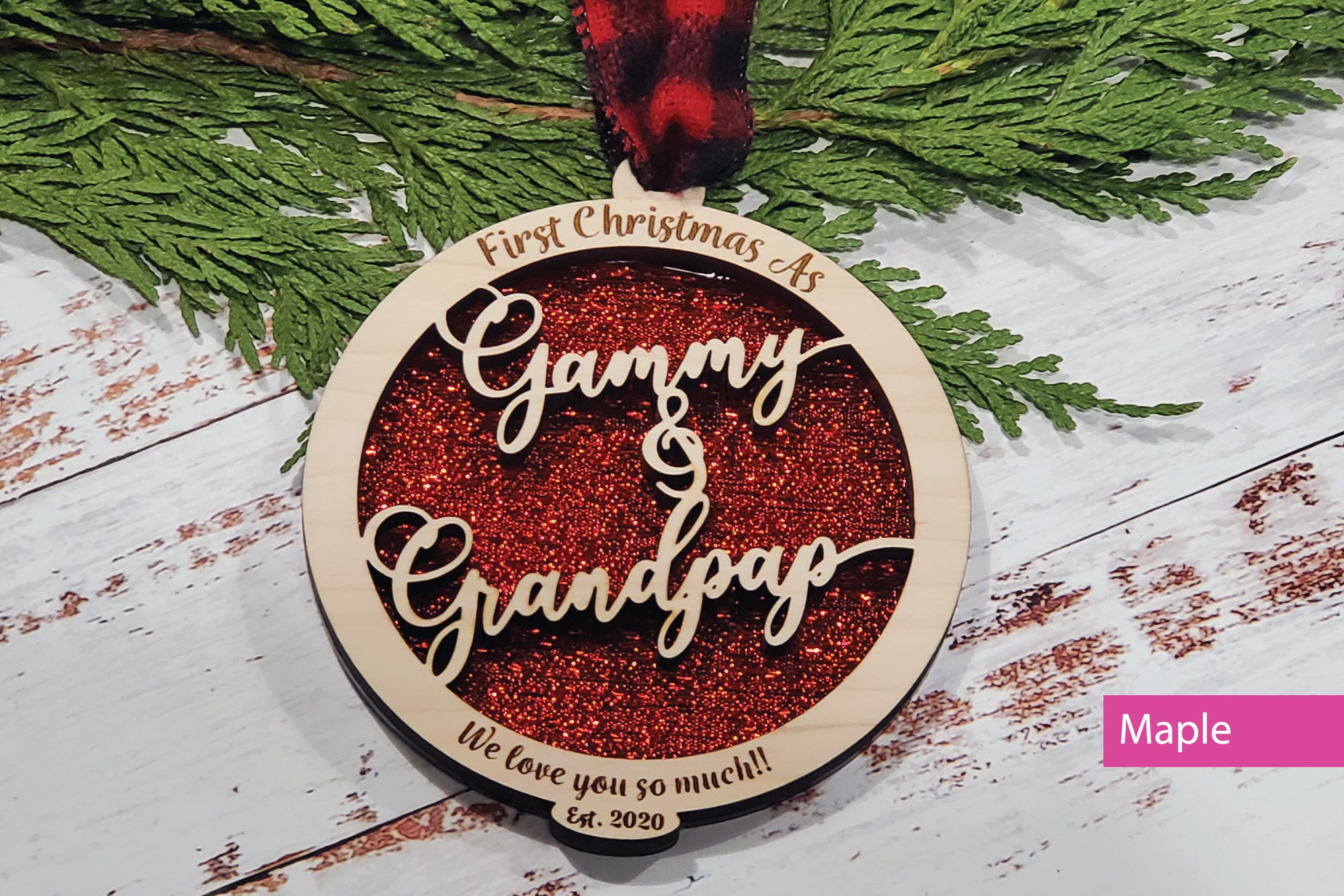 Grandparents Tree Ornament