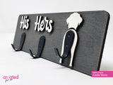 Him, Her & Dog - Coat & Leash Holder