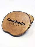 Live-Edge Coasters