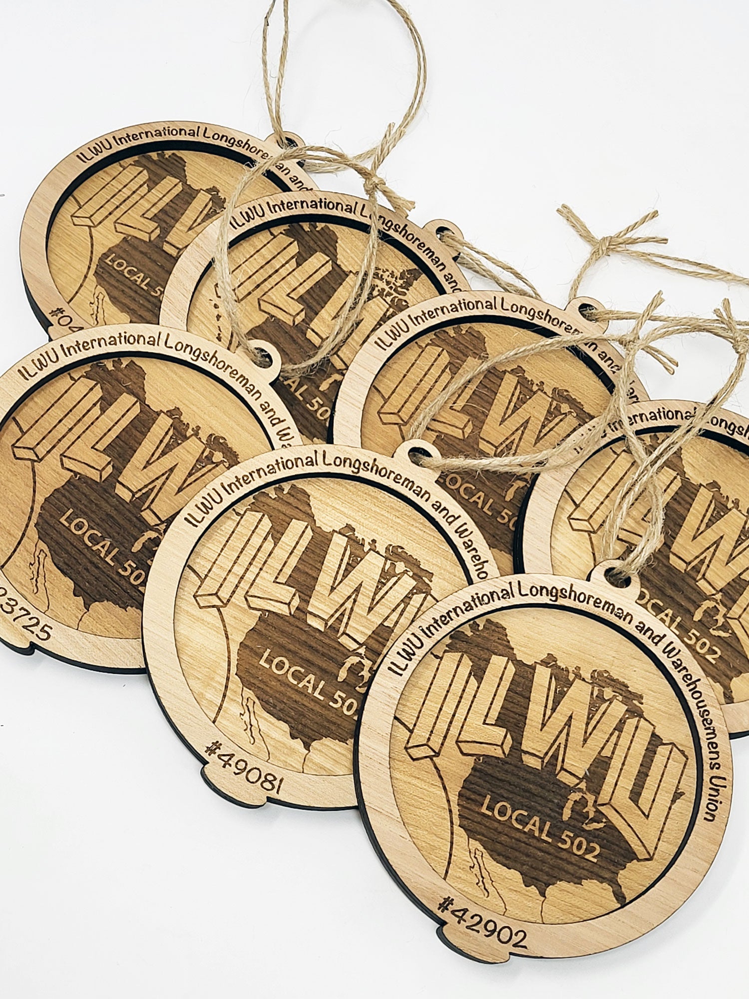 Photo Engraved Tree Ornament