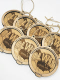 Photo Engraved Tree Ornament