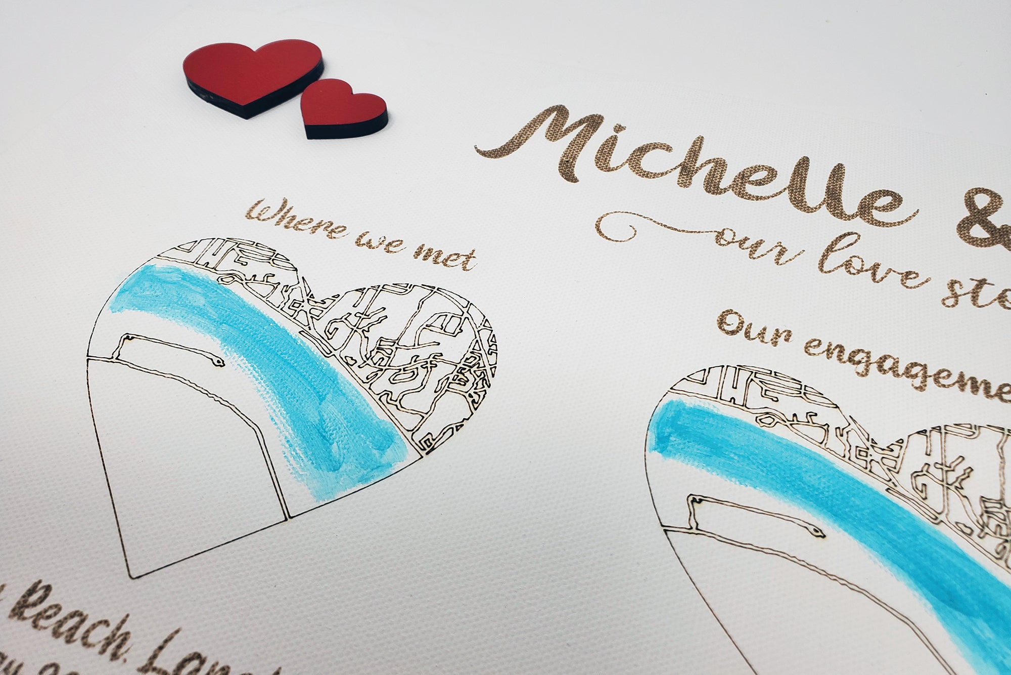Love Story Canvas