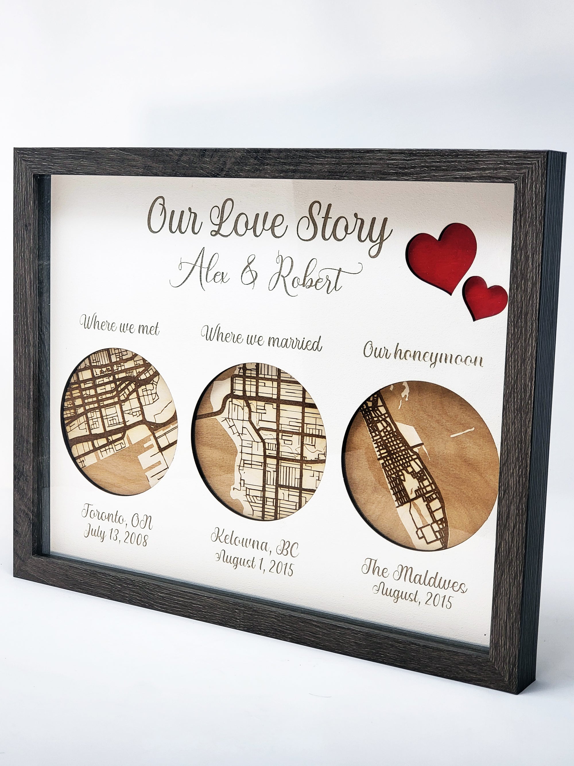 Love Story Shadow Box