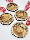 Photo Engraved Tree Ornament