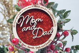 Mom & Dad Ornament