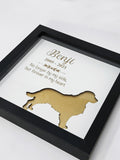Pet Memorial Shadow Box