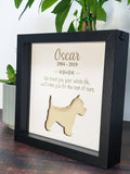 Pet Memorial Shadow Box