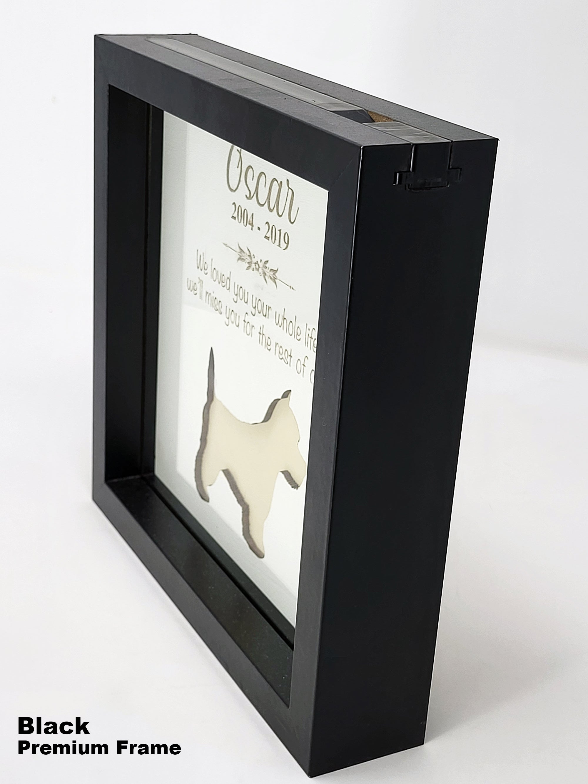 Pet Memorial Shadow Box