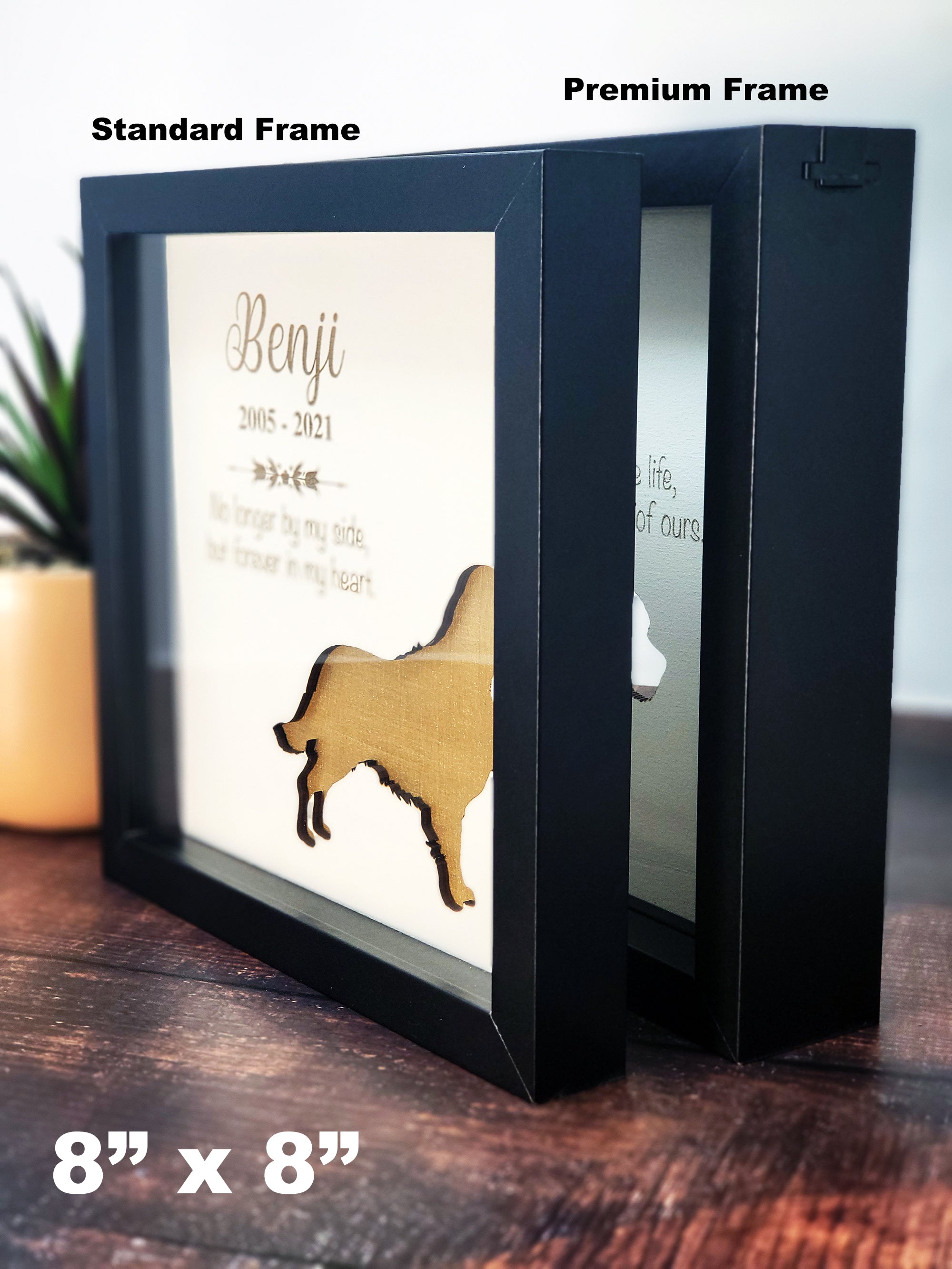 Pet Memorial Shadow Box