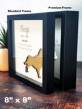 Pet Memorial Shadow Box