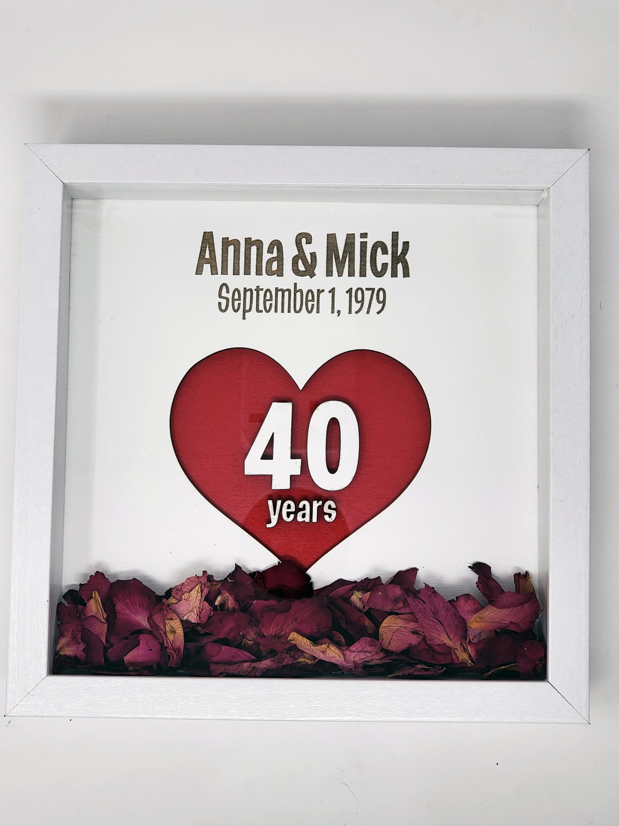 Anniversary Shadow Box