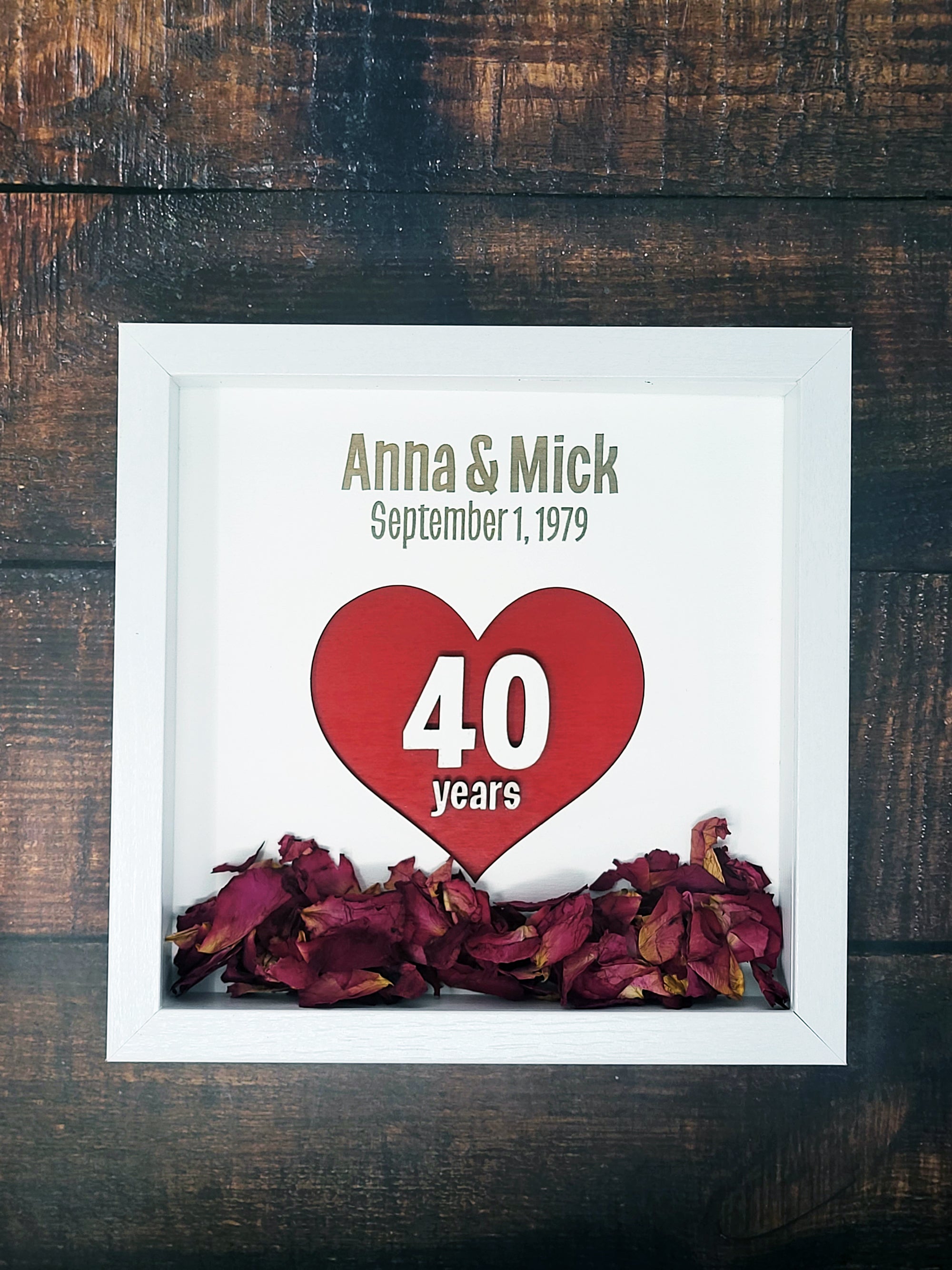 Anniversary Shadow Box