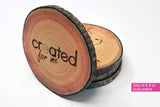 Live-Edge Coasters