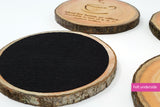 Live-Edge Coasters