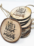 Live-Edge Teacher Ornament
